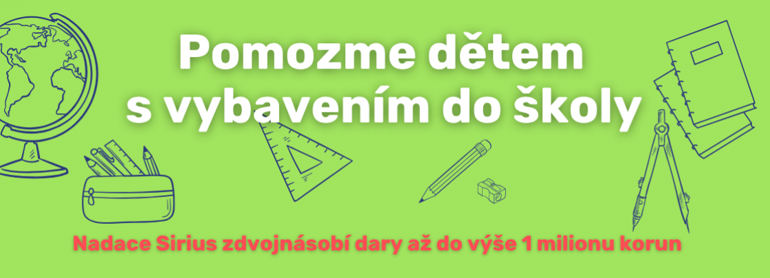 Pomozme dětem s vybavením do školy