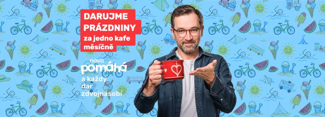 Patron dětí, Nova pomáhá a Ondřej Sokol zvou do kampaně Darujme prázdniny