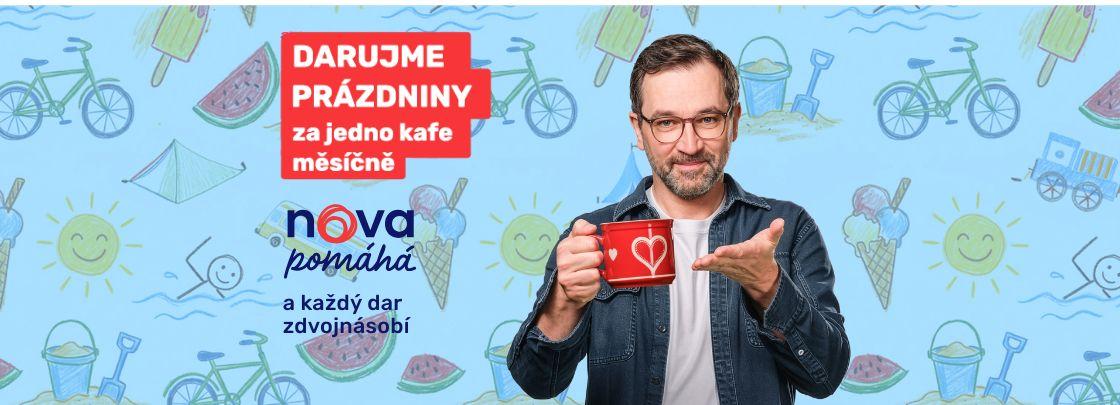 Patron dětí, Nova pomáhá a Ondřej Sokol zvou do kampaně Darujme prázdniny