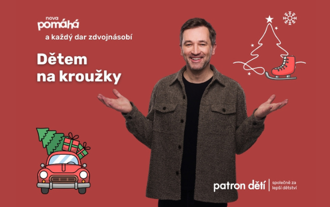 Dětem na kroužky: Patron dětí, TV Nova a Ondřej Sokol vyzývají k pomoci
