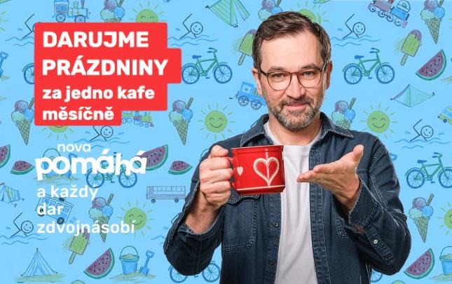 Patron dětí, Nova pomáhá a Ondřej Sokol zvou do kampaně Darujme prázdniny