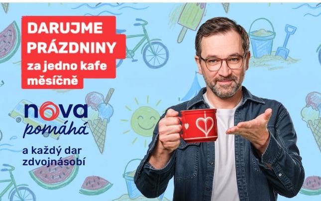 Patron dětí, Nova pomáhá a Ondřej Sokol zvou do kampaně Darujme prázdniny